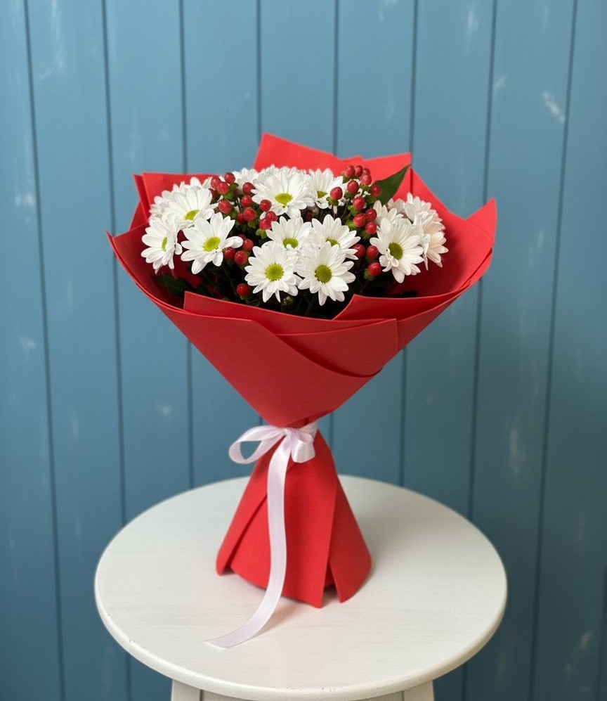 Букет цветов из: Хризантемы в Маме