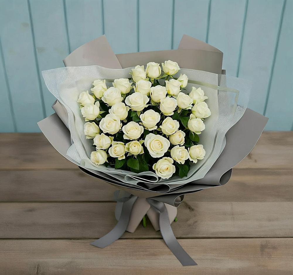 Букет Белоснежная нежность в Маме