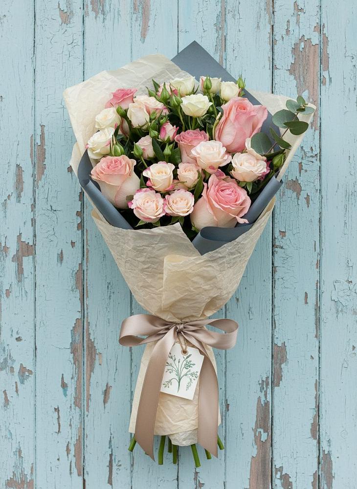 Букет цветов из: Розы в Маме