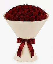 Букет 101 Бордовая роза Блэк Бакарра #REPLACE_PRED# Маме
