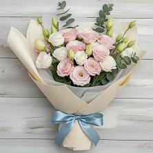 Букет цветов из:  Лизиантусы в Маме