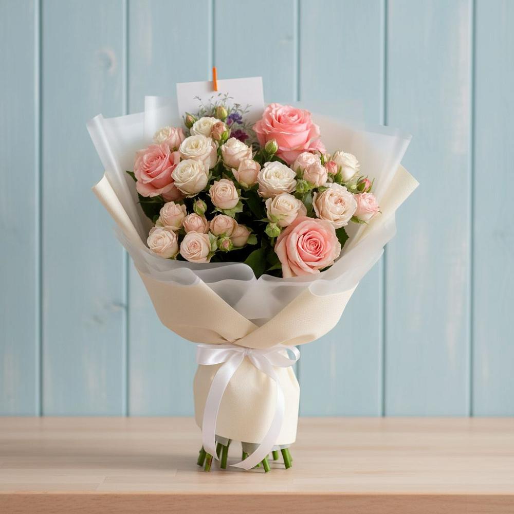 Букет цветов из: Розы в Маме