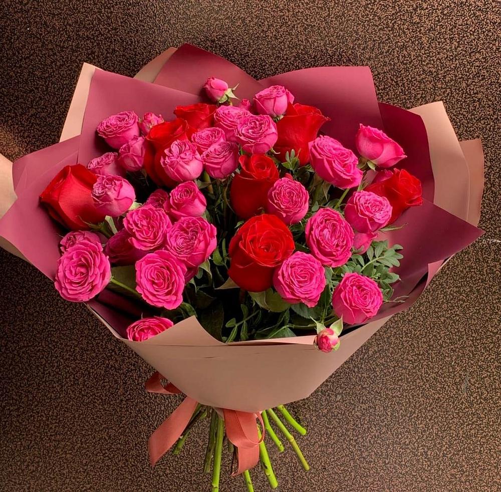 Букет В объятьях нежности в Маме