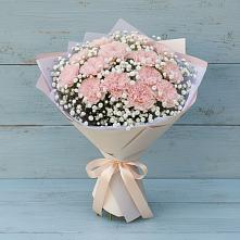 Букет цветов из:  Гвоздики в Маме