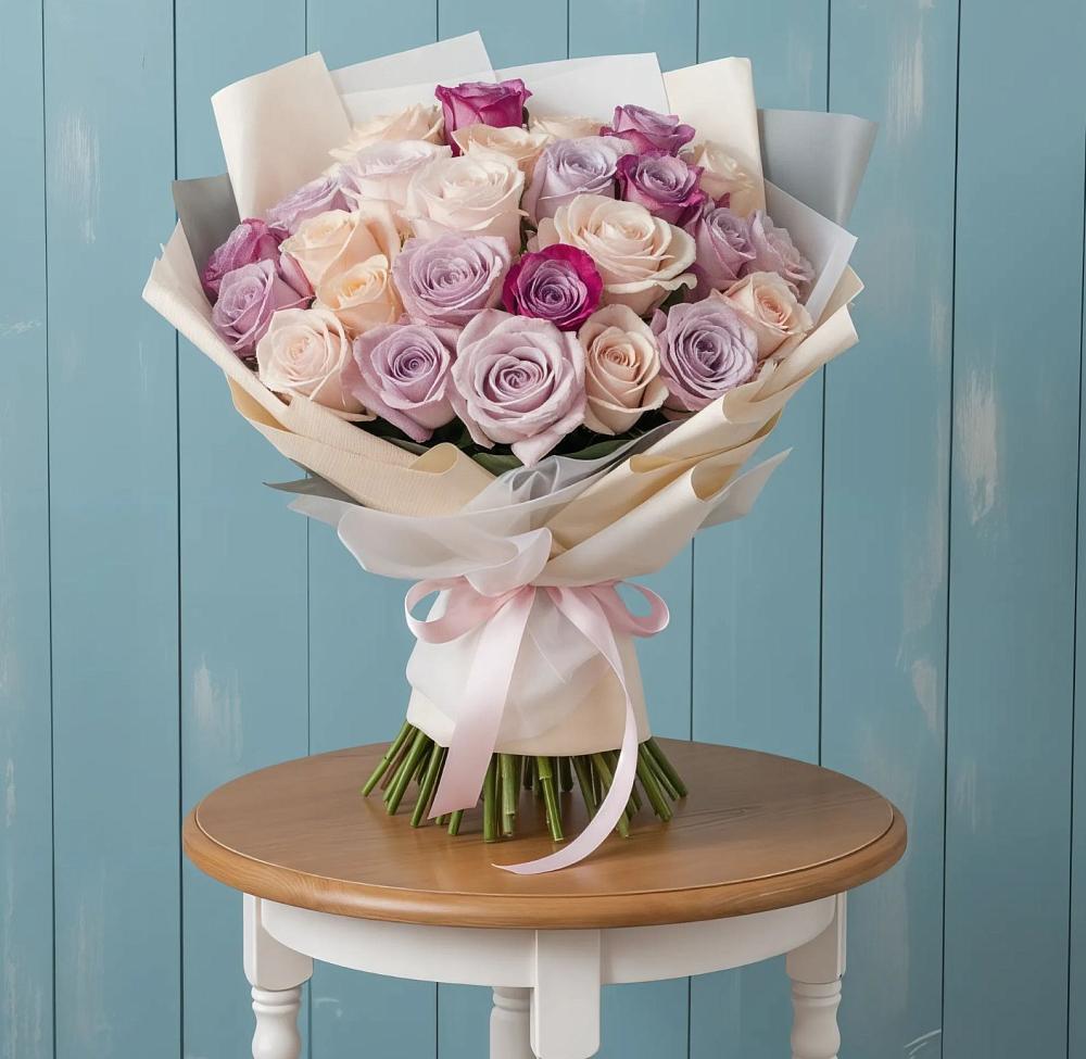 Букет цветов из: Розы в Маме