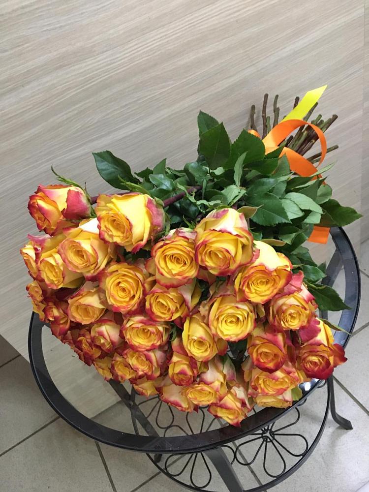 Букет Желтые розы в Маме