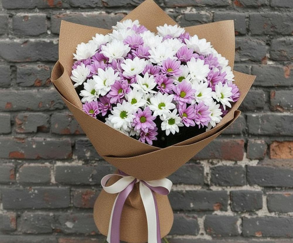Букет цветов из: Хризантемы в Маме