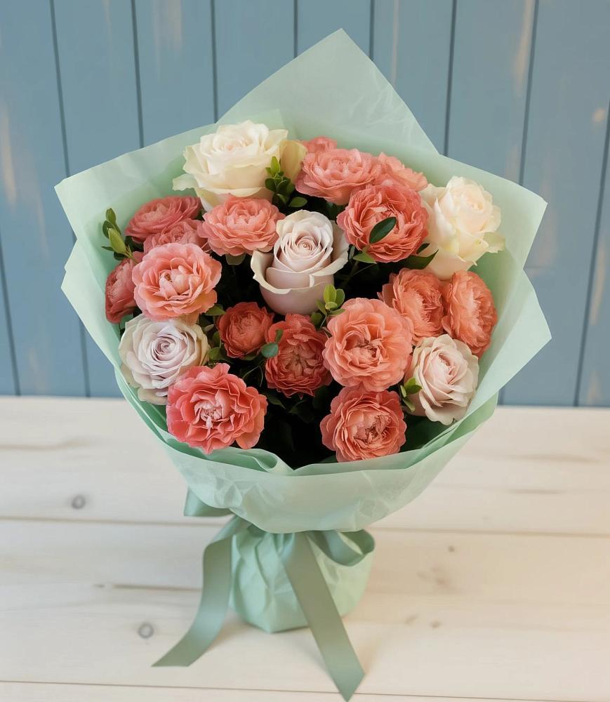 Букет цветов из: Розы в Маме