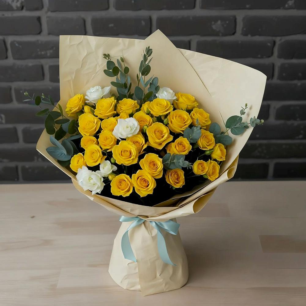 Букет цветов из: Розы в Маме