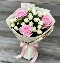 Букет цветов из:  Розы в Маме