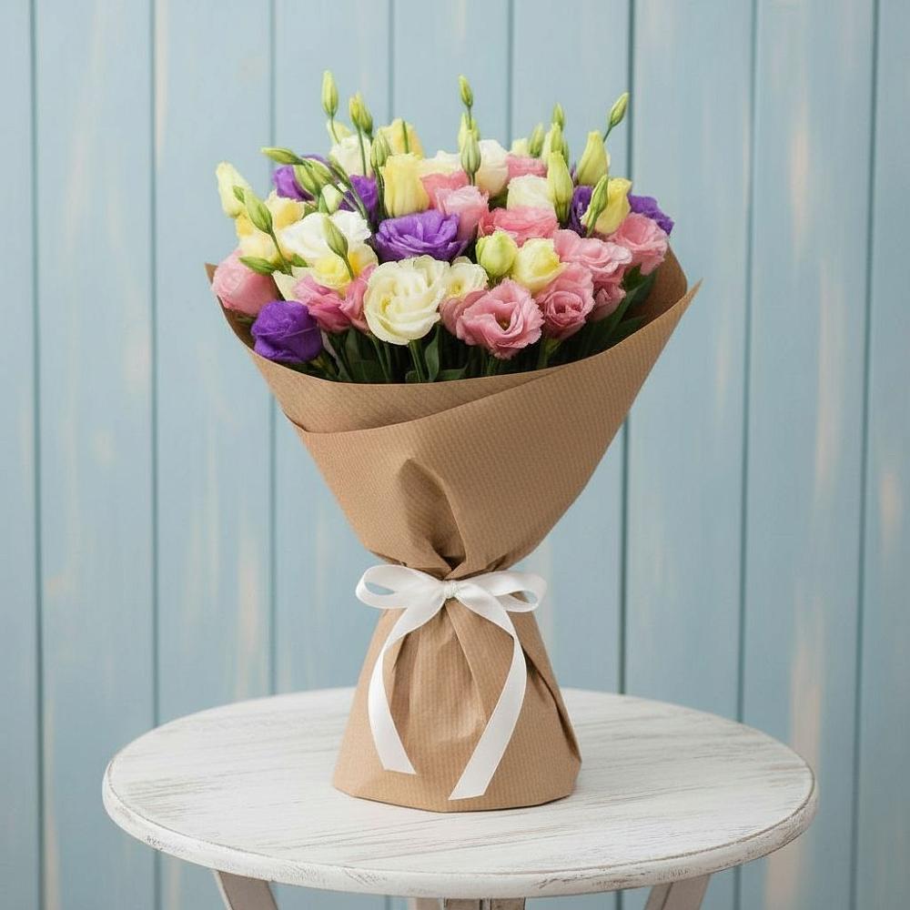 Букет цветов из: Лизиантусы в Маме