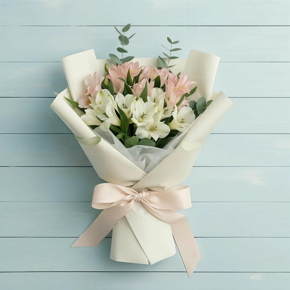 Букет цветов из: Альстромерии в Маме