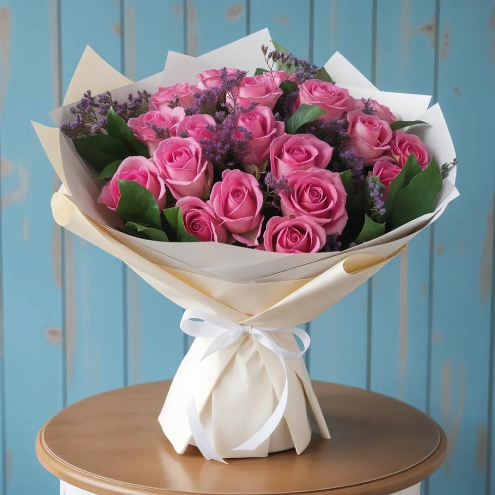 Букет цветов из: Розы в Маме