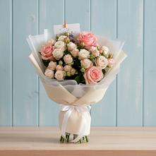 Букет цветов из:  Розы в Маме